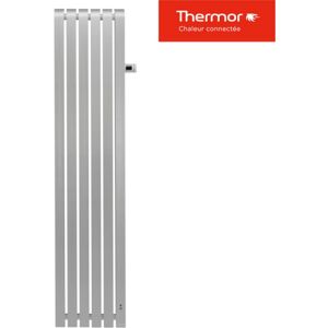 Radiateur Électrique Thermor Mythik Vertical 1500w Alu Satine - 460271