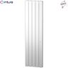 Radiateur Fonte Noirot Beladoo Nativ 1500w Vertical Blanc Connecté Intuis M153215