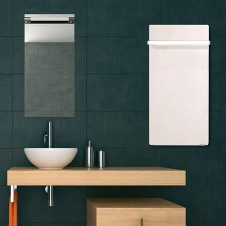 VALDEROMA Sèche-serviettes TOUCH SILICIUM Blanc Cachemire 1300W Vertical - VALDEROMA BC13BLT VALDEROMA Sèche-serviettes TOUCH SILICIUM Blanc Cachemire 1300W Vertical - VALDEROMA BC13BLT