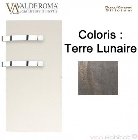 VALDEROMA Sèche-serviette rayonnant SLIM 2.0 Terre Lunaire 800W - Valderoma 16800TL VALDEROMA Sèche-serviette rayonnant SLIM 2.0 Terre Lunaire 800W - Valderoma 16800TL