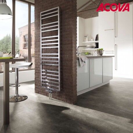 ACOVA Sèche-serviette ACOVA - KADRANE SPA Mixte INOX 569W / 500W - AKARI-190-055/GF ACOVA Sèche-serviette ACOVA - KADRANE SPA Mixte INOX 569W / 500W - AKARI-190-055/GF