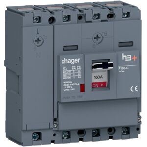 Inter H3+p160 Sw 4x160a - Appareillage De Tete Hager Hcs161ac