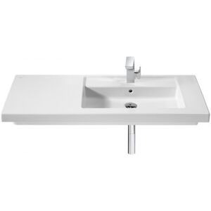 Prisma Lavabo Asymetrique Droit 1100450 Blanc - Roca A327541000