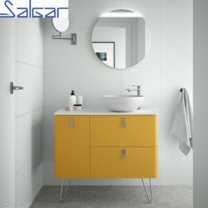 Salgar Meuble De Salle De Bains 1200 Gauche Sol Uniiq - Salgar 24679