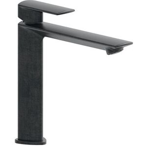 Mitigeur Lavabo Medium Avec Vidage Up&d; Laiton Chrome Noir Brosse Profilo - Cristina Ondyna Pf22775