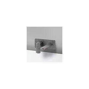 Lavabo Mural Profilo Avec Plaque Droit Bec 22.5 Up&d; Metal Brosse Robinetterie Profilo - Cristina Ondyna Pf25877