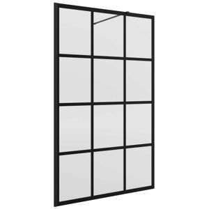 Paroi De Douche Black Heaven Walk-In Frame 1400 X 1950 Mm - Salgar 82278