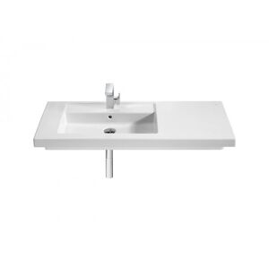 Prisma Lavabo Asymetrique Gauche 1100450 Blanc - Roca A327542000