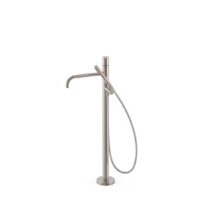 Mitigeur Sur Pied Pour Baignoire Et Douche1 Colonne Verticale Acier - Tres 26247006ac