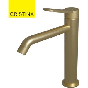 Mitigeur Lavabo Mi-Haut Avec Vidage Up&down; Or Brosse East Side - Cristina Ondyna Es22796p