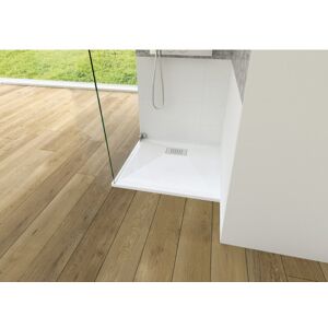 Receveur Kinesurf 4cm Blanc 90x90 Anti-Derapant - Kinedo Rd1101ad