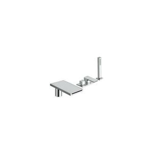 Bain Douche Quadri S Sur Gorge Avec Douchette Chrome - Cristina Ondyna Qs18151