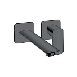 Lavabo Mural Profilo Avec Rosace Droit Bec 22.5 Up&d; Black Mat - Cristina Ondyna Pf25913