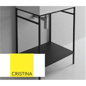 Structure Metal Pour Cento 60 Noir Mat - Cristina Ondyna Wce6013