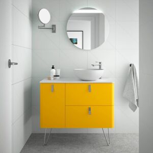 Salgar Meuble De Salle De Bain Sol Gauche 900 Uniiq - Salgar 24657