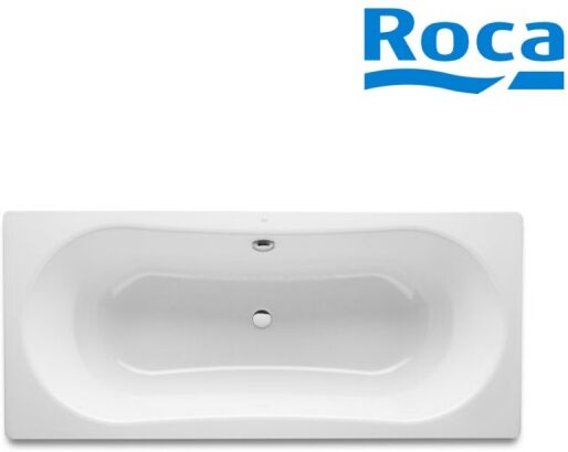 Baignoire Acier Émaillé 1800x800 Blanc Duo Plus - Roca A221660000