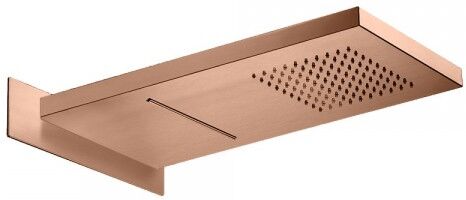 Pomme De Douche Encastree 55/26 Cm Carree Pluie+cascade - Pd38234p Cristina Ondyna