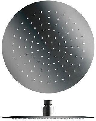 Pomme De Douche Sandwich Inox Ronde 30 Chrome Noir Brosse - Cristina Ondyna Pd95375i