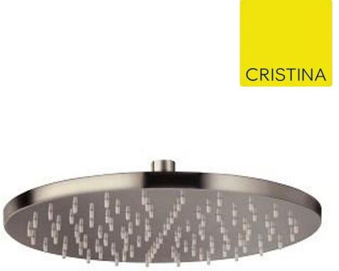 Pomme De Douche Ronde Diametre 30 Laiton Metal Brosse - Cristina Ondyna Pd55877
