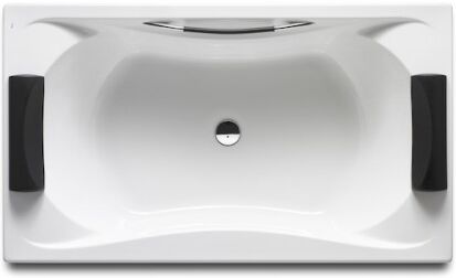 Baignoire Acrylique Rectangulaire Biplace À Encastrer 1900x1100 Blanc Be Cool - Roca A247989001