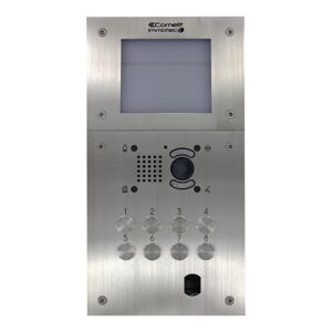 Comelit Platines 20bp Gravés Inox Vidéo + 1250iv Inclus - Comelit Pib20viptt