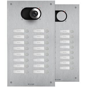 Comelit Façade Switch Inox 16 Boutons - 2 Colonnes - Comelit Ix0216