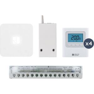 Delta Dore Pack Delta 8000 Connecte Pack De Programmation Et Regulation 4 Zones - Deltadore 6053069