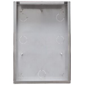 Boîtier Pour Facade Switch Inox 12-14-16-18 Boutons + Accessoires - Comelit Ix9163a