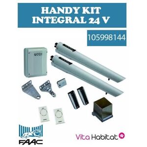 Handy Kit Integral 24v Faac Motorisation Portail 2 Battants (S418) - 105998144