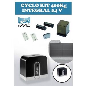 Motorisation Portail Coulissant Faac Cyclo Kit Integral 400 Kg 24v (C720) 105999144