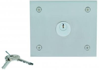 URMET Boîtier percé pour contact PTT ou tête Vigik Inox brossé - URMET 10050/I URMET Boîtier percé pour contact PTT ou tête Vigik Inox brossé - URMET 10050/I