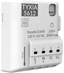 DELTA DORE TYXIA 5612 RÉCEPTEUR X3D ÉCLAIRAGE 2 VOIES MARCHE/ARRÊT DELTA DORE - 6351906 DELTA DORE TYXIA 5612 RÉCEPTEUR X3D ÉCLAIRAGE 2 VOIES MARCHE/ARRÊT DELTA DORE - 6351906