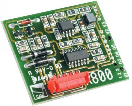 CAME Carte décodage et gestion de contrôle des accès avec sélecteurs numériques CAME R800 CAME Carte décodage et gestion de contrôle des accès avec sélecteurs numériques CAME R800