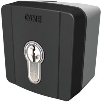 CAME Sélecteur à clé d'extérieur et cylindre serrure DIN pour commandes en 230V. Gris RAL7024 CAME 806SL-0090 CAME Sélecteur à clé d'extérieur et cylindre serrure DIN pour commandes en 230V. Gris RAL7024 CAME 806SL-0090