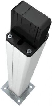 CAME Colonnette en aluminium anodisé naturel H500mm application bidirectionnelle CAME DELTA-B CAME Colonnette en aluminium anodisé naturel H500mm application bidirectionnelle CAME DELTA-B