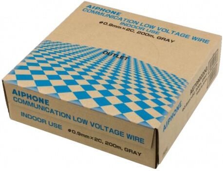 AIPHONE CABLE 300M 1 PAIRE 1,2MM Accessoire portier individuel - Aiphone C300M 100296 AIPHONE CABLE 300M 1 PAIRE 1,2MM Accessoire portier individuel - Aiphone C300M 100296