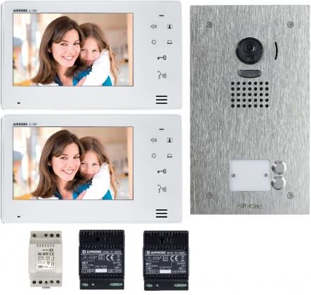 AIPHONE Kit vidéo couleur mains libres 2 BP JO2SDVF - Aiphone 130407 AIPHONE Kit vidéo couleur mains libres 2 BP JO2SDVF - Aiphone 130407