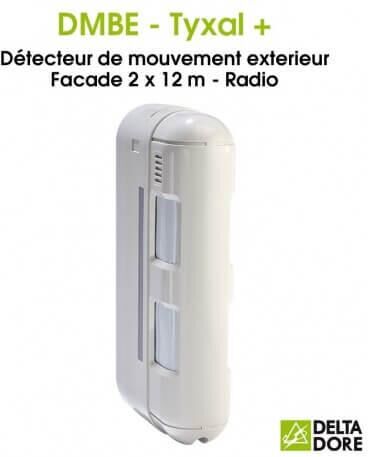 DELTA DORE Détecteur de mouvement Barrière extérieure radio - DMBE TYXAL+ Delta Dore 6412310 DELTA DORE Détecteur de mouvement Barrière extérieure radio - DMBE TYXAL+ Delta Dore 6412310