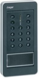 HAGER Clavier de commande extérieur - ALARME HAGER RLF630X HAGER Clavier de commande extérieur - ALARME HAGER RLF630X
