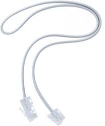 HAGER Cordon tél. RJ11/RJ45, 0.50m - SYSTEMES VDI HAGER TN822 HAGER Cordon tél. RJ11/RJ45, 0.50m - SYSTEMES VDI HAGER TN822