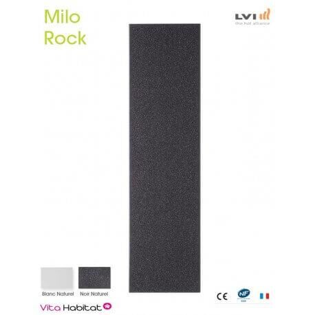 LVI Radiateur electrique MILO Rock Noir 850W Vertical - LVI 2015041