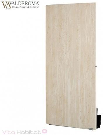 VALDEROMA Radiateur à inertie Touch Silicium Travertin 800W Vertical - Valderoma TV08VET VALDEROMA Radiateur à inertie Touch Silicium Travertin 800W Vertical - Valderoma TV08VET