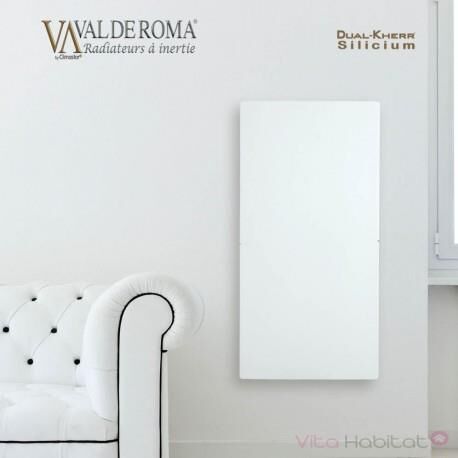VALDEROMA Radiateur à inertie Wifi Blanc Cachemire 800W Vertical - Valderoma BC08VEW VALDEROMA Radiateur à inertie Wifi Blanc Cachemire 800W Vertical - Valderoma BC08VEW