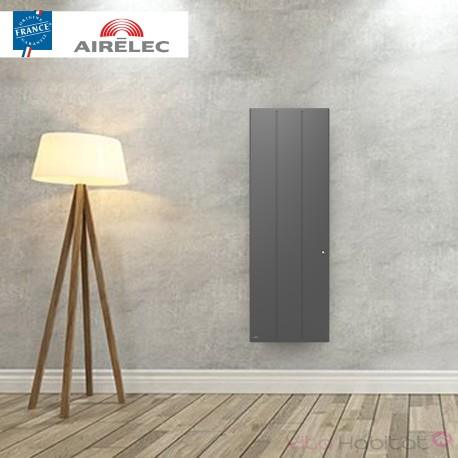 AIRELEC Radiateur electrique Fonte AIRELEC - OZEO Smart ECOcontrol 2000W Vertical Anthracite - A693527