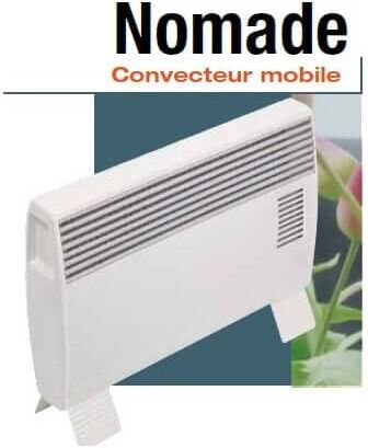 AIRELEC Radiateur Convecteur mobile AIRELEC NOMADE MT 2000W Horizontal-A750485 AIRELEC Radiateur Convecteur mobile AIRELEC NOMADE MT 2000W Horizontal-A750485