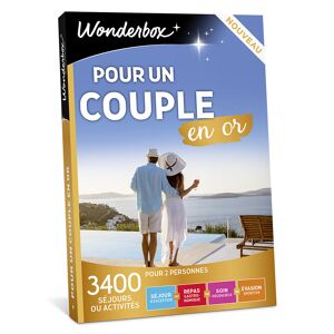 Wonderbox Pour un couple en or