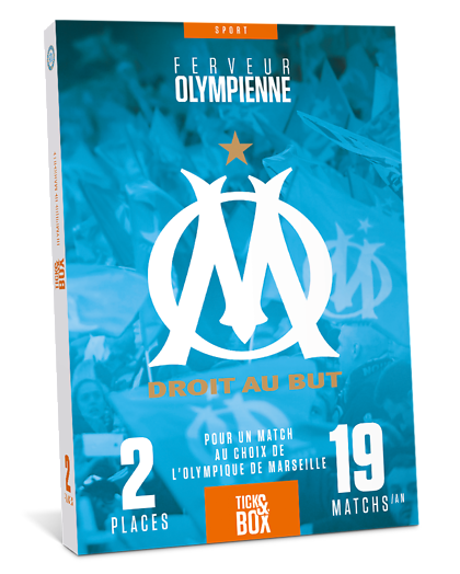 Wonderbox Coffret cadeau OM - Olympique de Marseille - Wonderbox