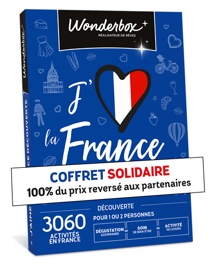 Wonderbox Coffret cadeau J'aime la France Découverte - Wonderbox