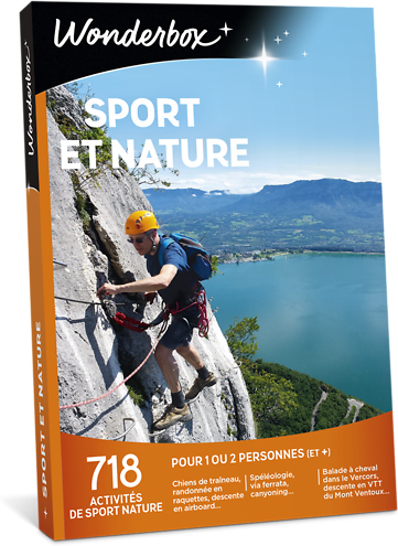 Wonderbox Coffret cadeau Sport et nature - Wonderbox