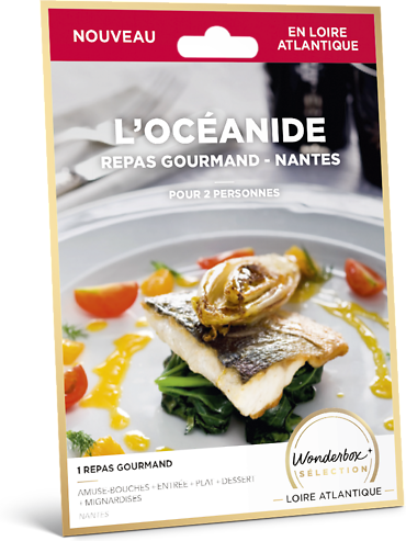 Wonderbox Coffret cadeau L'Océanide repas gourmand - Nantes - Wonderbox